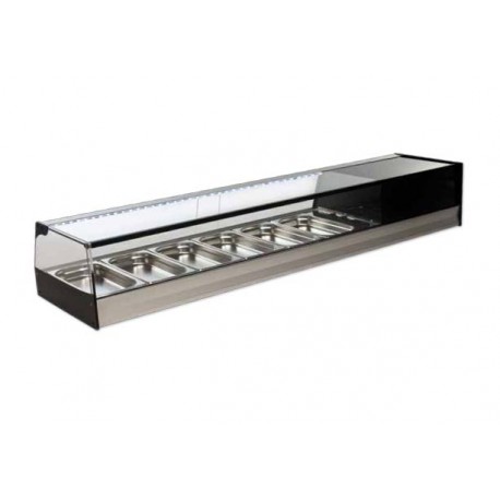 Vitrina frigorífica de Cubetas Cristal Recto