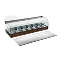 Vitrina Caliente de Cubetas para Baño Maria o Contacto 
