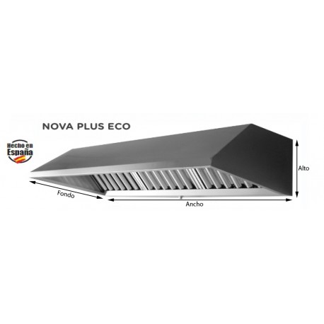 Campana extractora industrial NOVA PLUS ECO 